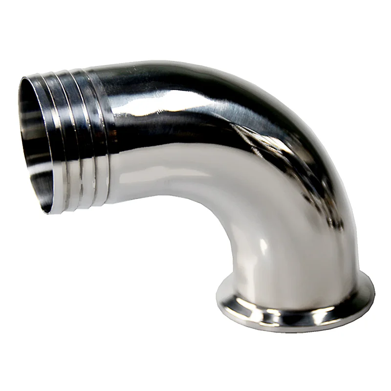 19/25/32/38/45/51/Flange 50.5-64mm Hose Barb 1.5"-4" Tri Clamp 90 Deg Elbow SUS304 Stainless Sanitary Fitting hose pipe fitting,pipe fitting,water pipe fitting