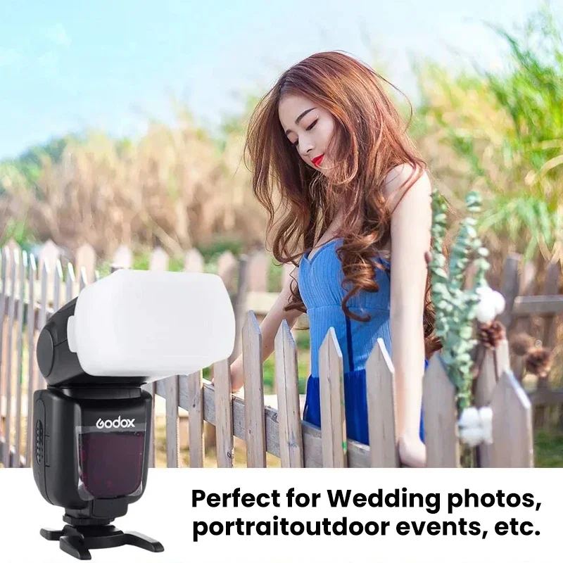Godox Flash Diffuser Dome Bounce Canon Speedlite 580EX 580EX II Godox V850 860II TT685 TT600 TT520II ad200 mini softbox flash diffuser camera softbox camera flash reflector