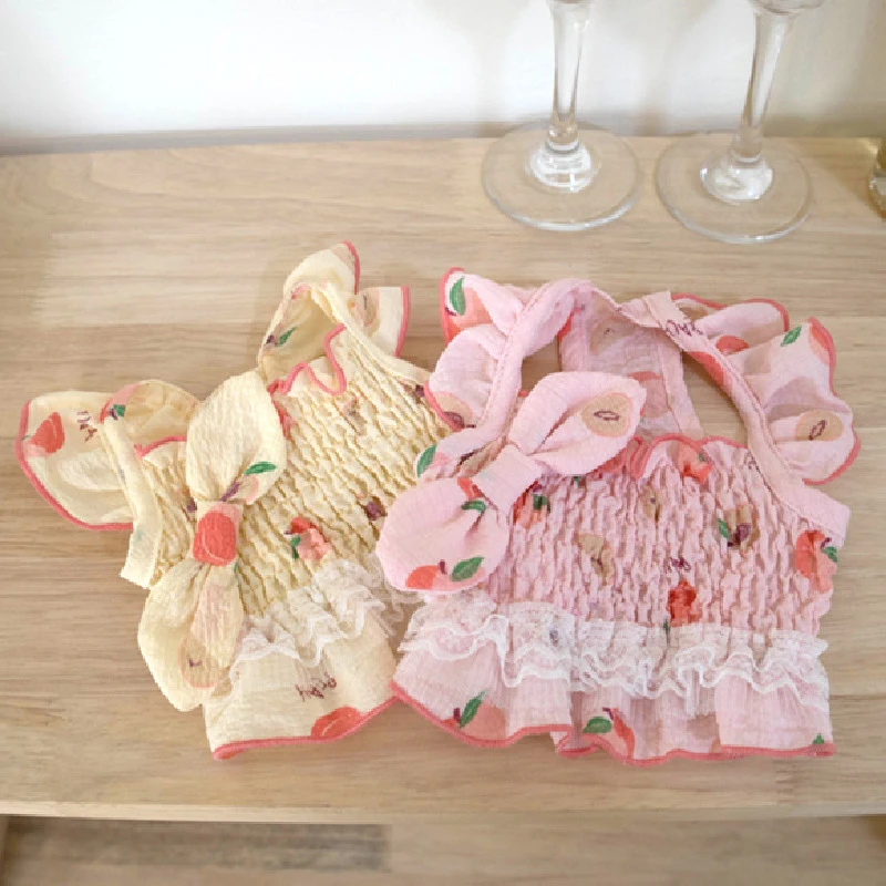 

Cat Small Dog Clothes Skirt Summer Dog Dress Chihuahua Yorkshire Terriers Pomeranian Maltese Shih Tzu Poodle Bichon Pet Clothing