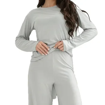 ملابس النوم للسيدات ملابس نوم امرأة منامة مجموعة بيجامة النساء بنطلون بيجاما ملابس النوم النسائية ملابس المنزل بنطلون مجموعات ملابس خاصة 5