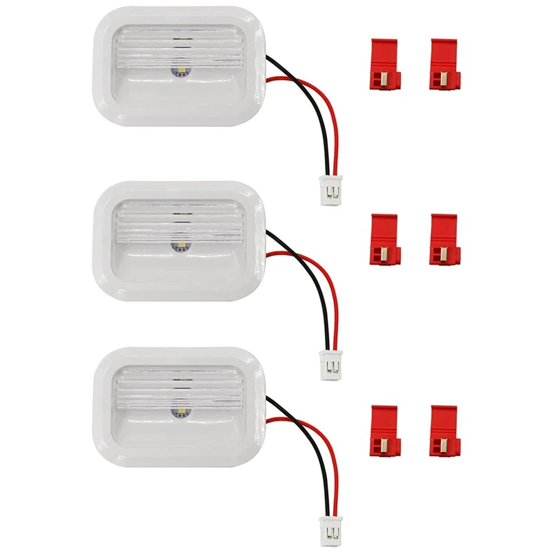 

3Pack W10695459 W10843353 W11205083 For Whirlpool Kenmore Maytag Refrigerator LED Light Module Components Accessories