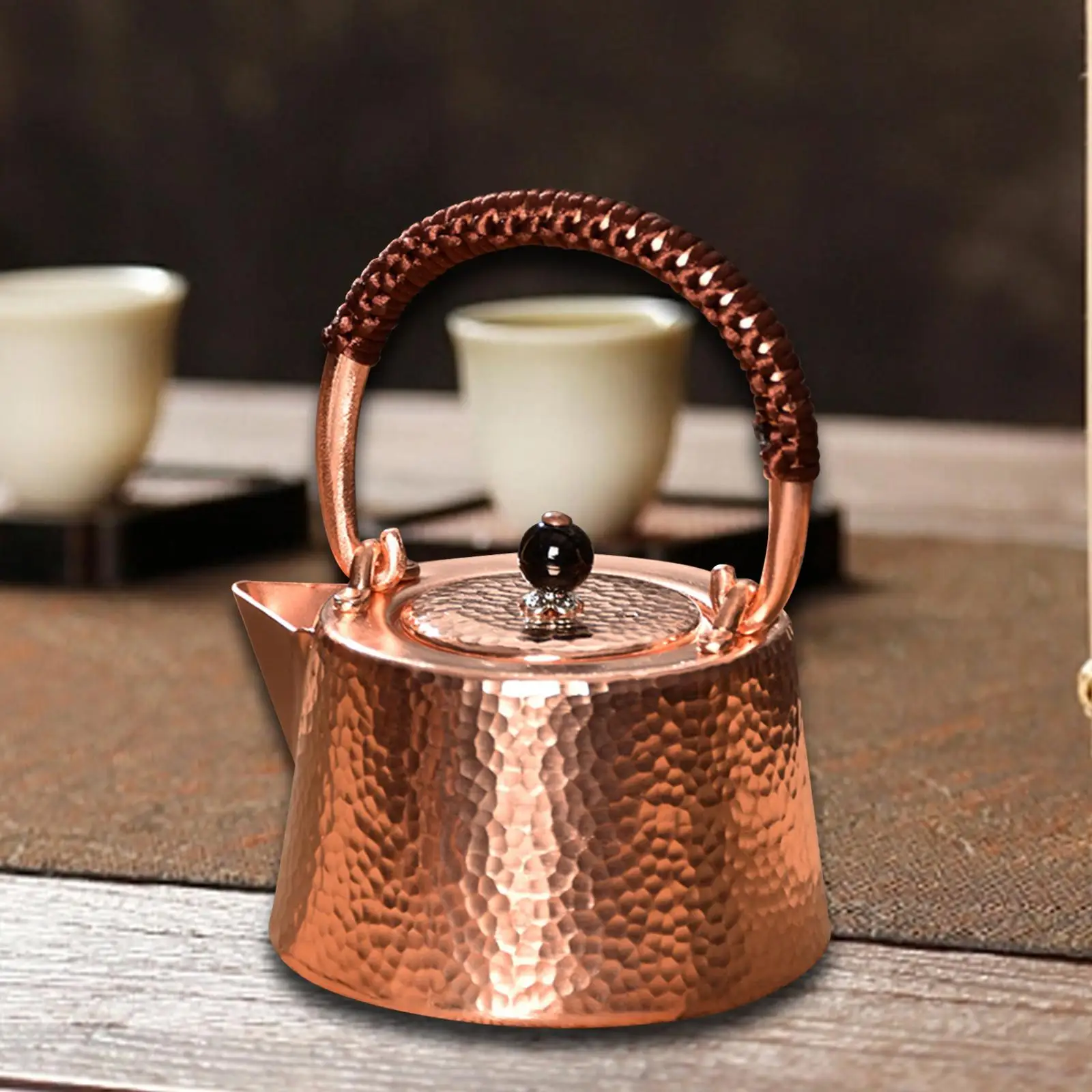 Copper Teapot 350ml Tea Ceremony Kung Fu Tea Pot for Tea House Home Picnic Copper Teapot 350ml Tea Ceremony Kung Fu Tea Pot for Tea House Home Picnic