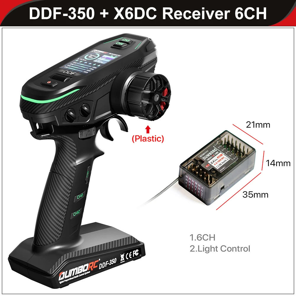 オプションナンバーワン(Option No.1)/DDF-350/送信機＋6CH受信