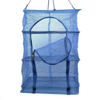 Fish Mesh Hanging Sun Dry Net for Food Dehydrator Durable Folding 3 Layers Vegetable Herbs Fishes Dryer Net Drying Racks 1