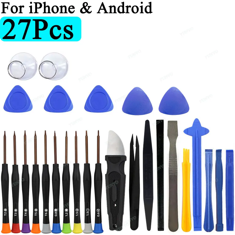 Precision Screwdriver Set for Electronics Repair - 27 Tools in One