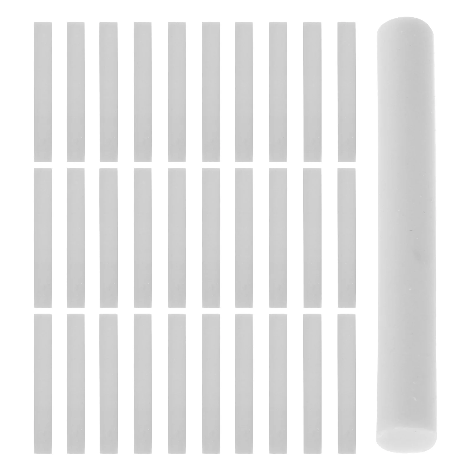 100Pcs 드로잉 지우개 아티스트 학생을위한 긴 스트립 모양의 연필 지우개 학교 문구 다기능 휴대용 지우기