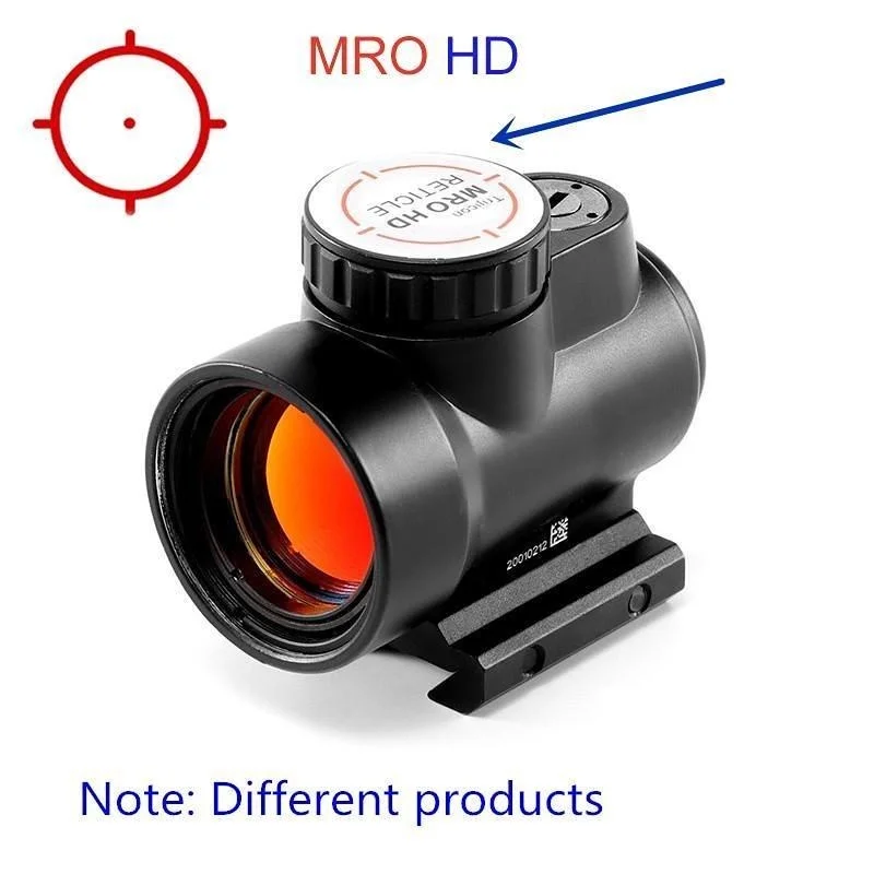 

Tactical MRO Holographic Red Dot Sight Scope Illuminated Sniper Gear Rifle Hunting Airsoft Wargame