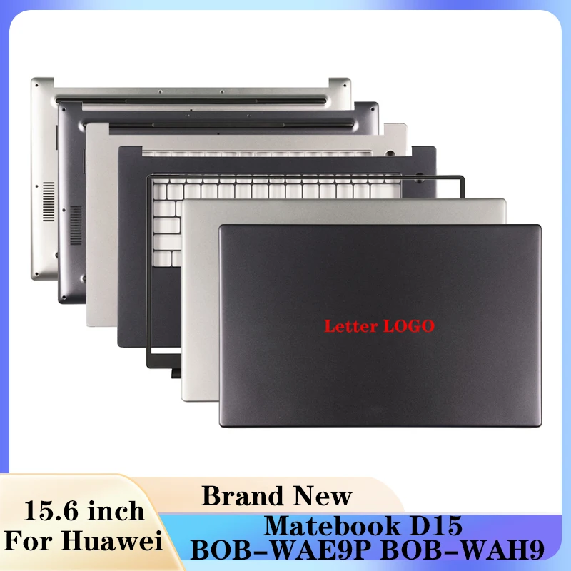 For Huawei Matebook D15 Bob-Wae9P Bob-Wah9 Lcd Back Cover/Front Bezel/Hinges/Palmrest/Bottom Case Laptops Computer Case