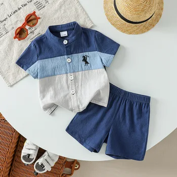 Leisure Short Sleeve Shorts Set 1