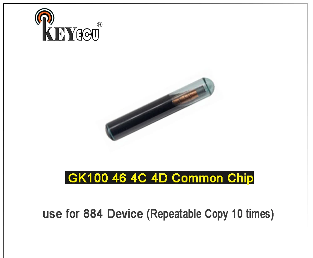 Keyforkess 1x 5x 10x GK100 46 4C 4D chiave Transponder in vetro comune utilizzo del Chip chiave a distanza per il dispositivo 884 copia ripetibile 10 volte - S02f786fc02224787a90ccebefeb452d3G