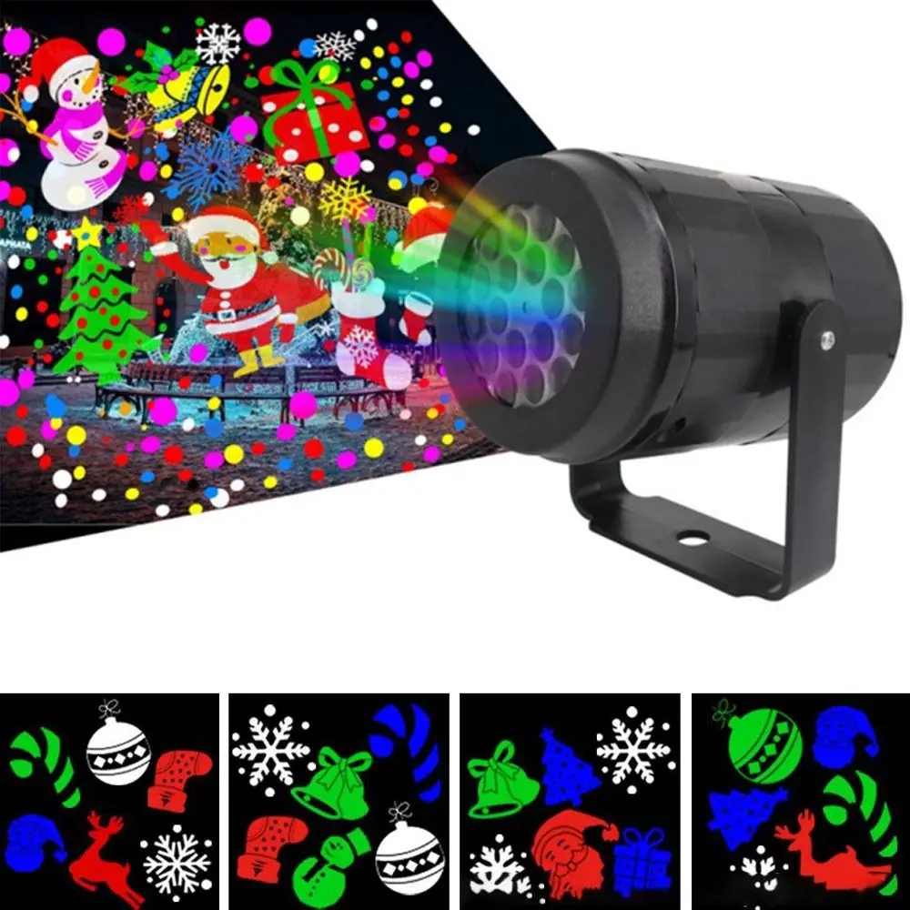 Christmas Outdoor Indoor Moving Landscape LED Laser Light Festival Party Decor Snowflake Projector Light