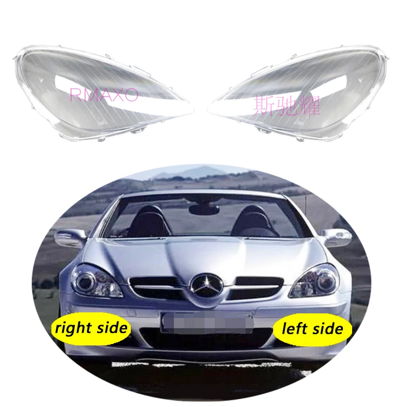 

Use For Benz W171 2004-2010 SLK-Class 280 300 Transparent Headlamp Cover Lamp Shade Front Headlight Shell Lampshade Lens shell