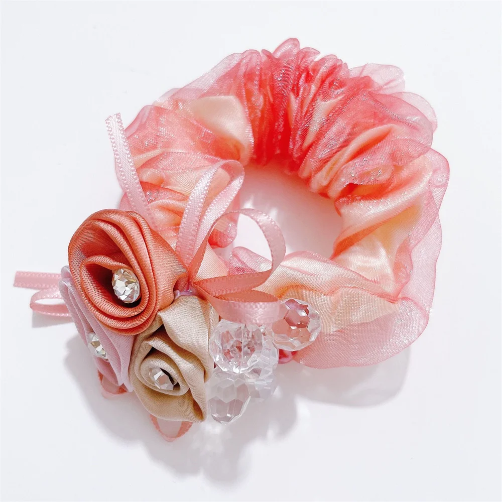 Encaje Impreso Floral Peinados Pelo Mujer Banda De Goma Bowknot Scrunchie  Mujeres Accesorios Para El Cabello Ribbon Ponytail Titulares De 1,15 €