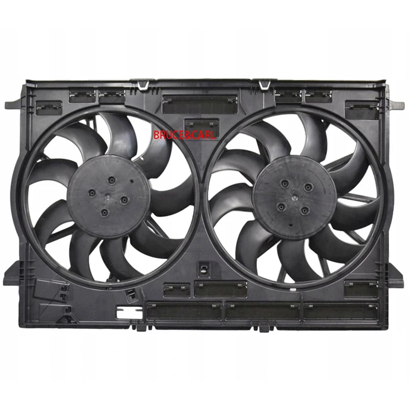 

Radiator Fan Assembly Fit AUDI A4 A5 A6 A7 A8 Q5 Q7 Q8 2015-2020