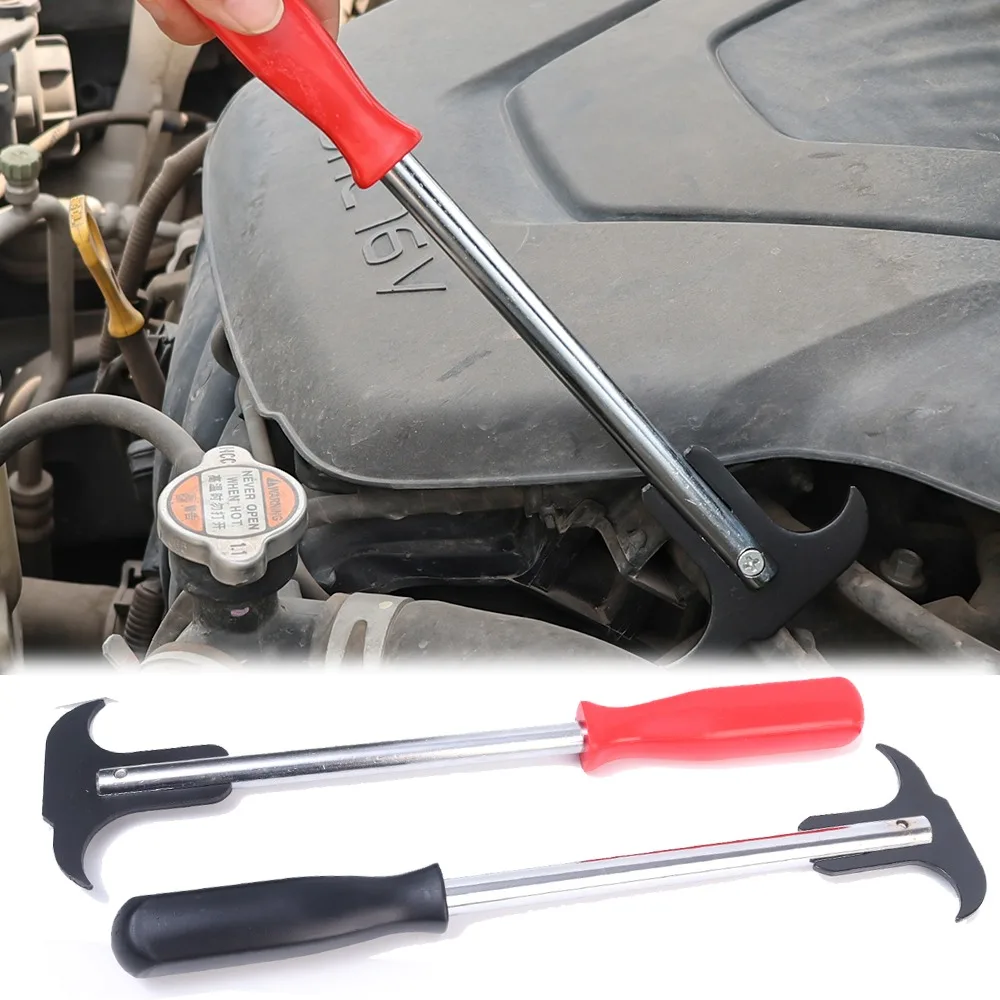 

Universal Car Oil Seal Wrench Puller Plastic Double Head Screwdriver Brake Bleeder Tank Fuel Oil Seal Hook Disassembly Tool
