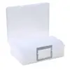 Capacity Photo Box Transparent Acrylic Photo Storage Box Set with Capacity Smooth Edges Dustproof Organizer Container for Photos 2