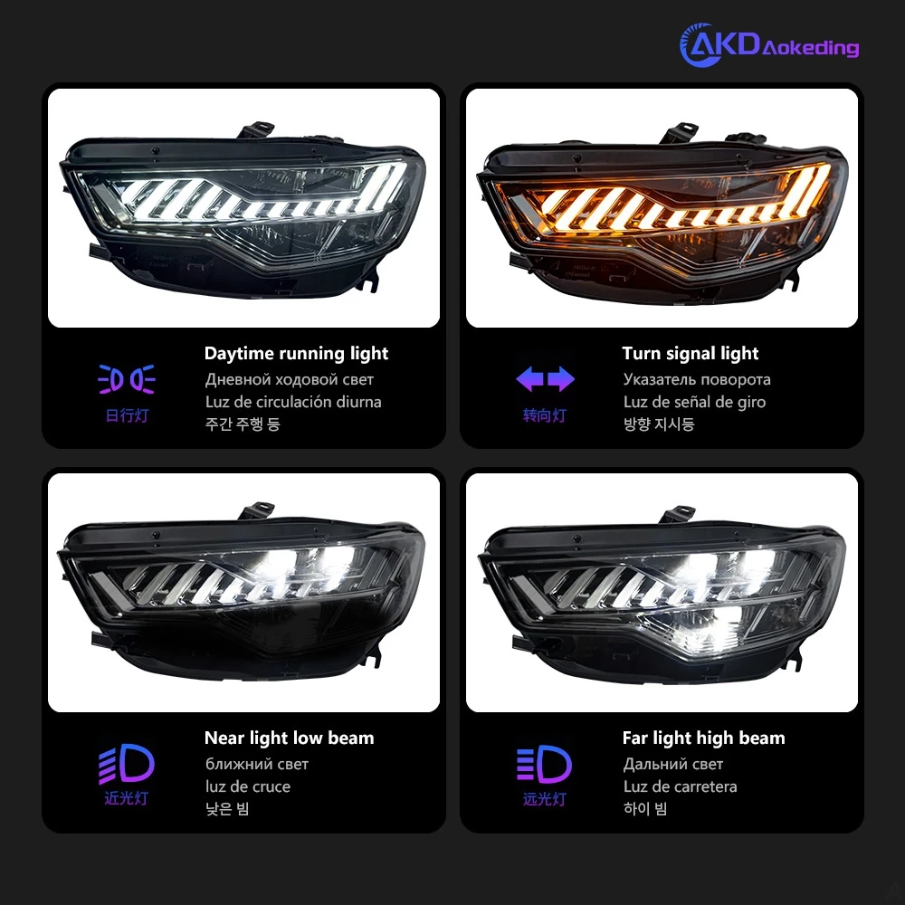 AUDI A6 4G 前期型 フルLEDヘッドライト 【公式通販】