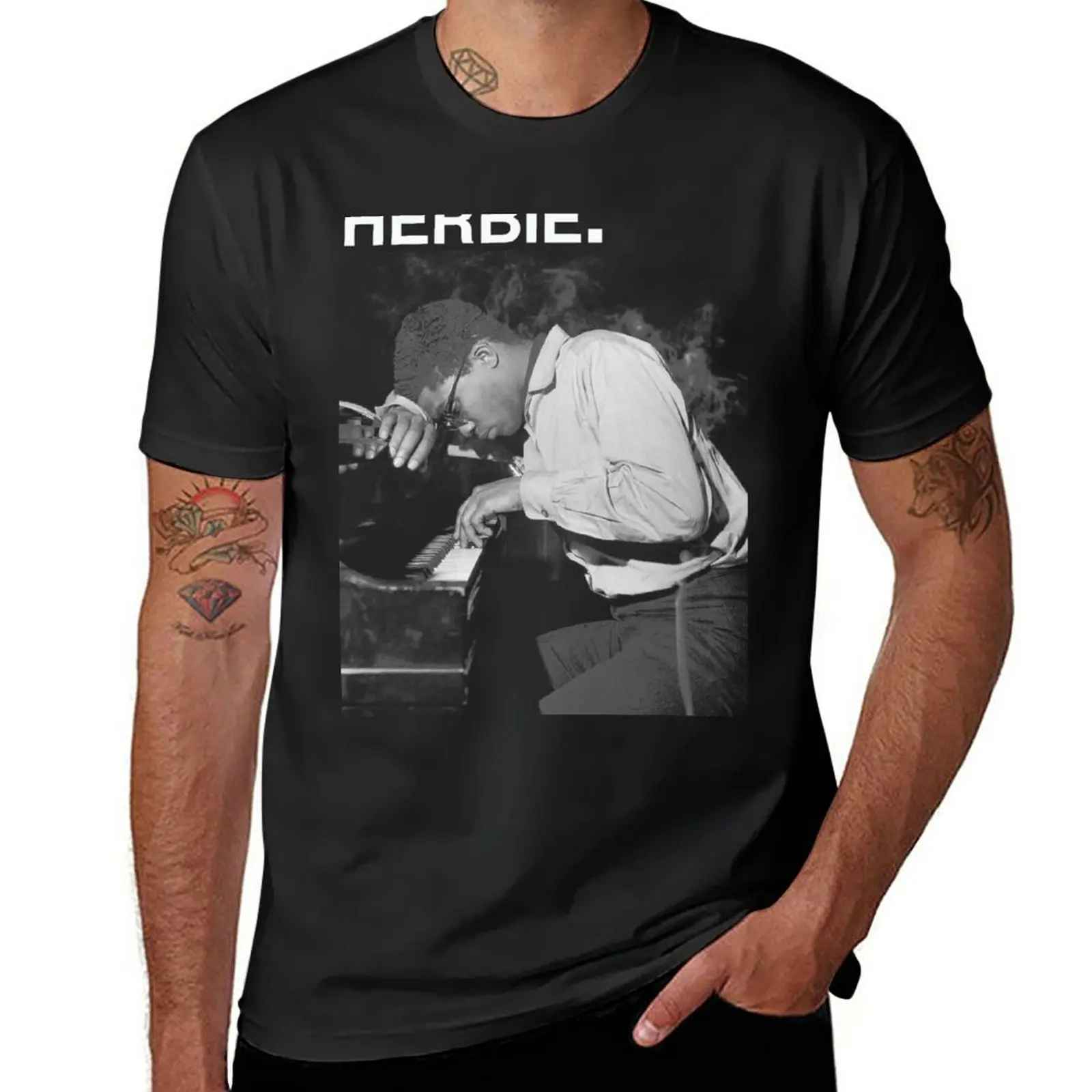 

Herbie Hancock T-Shirt sports fans oversized shirts graphic tees mens clothing