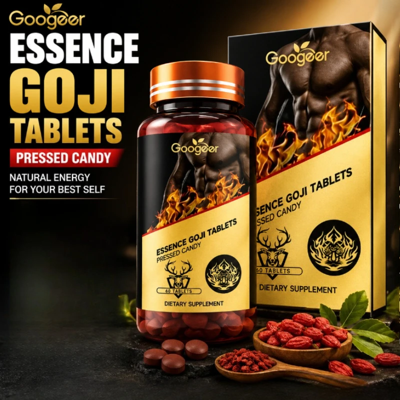Goji Berry Tablets with Ginseng and Botanical Blend, 60 Count Adult Daily Nutrition Wellness Supplement