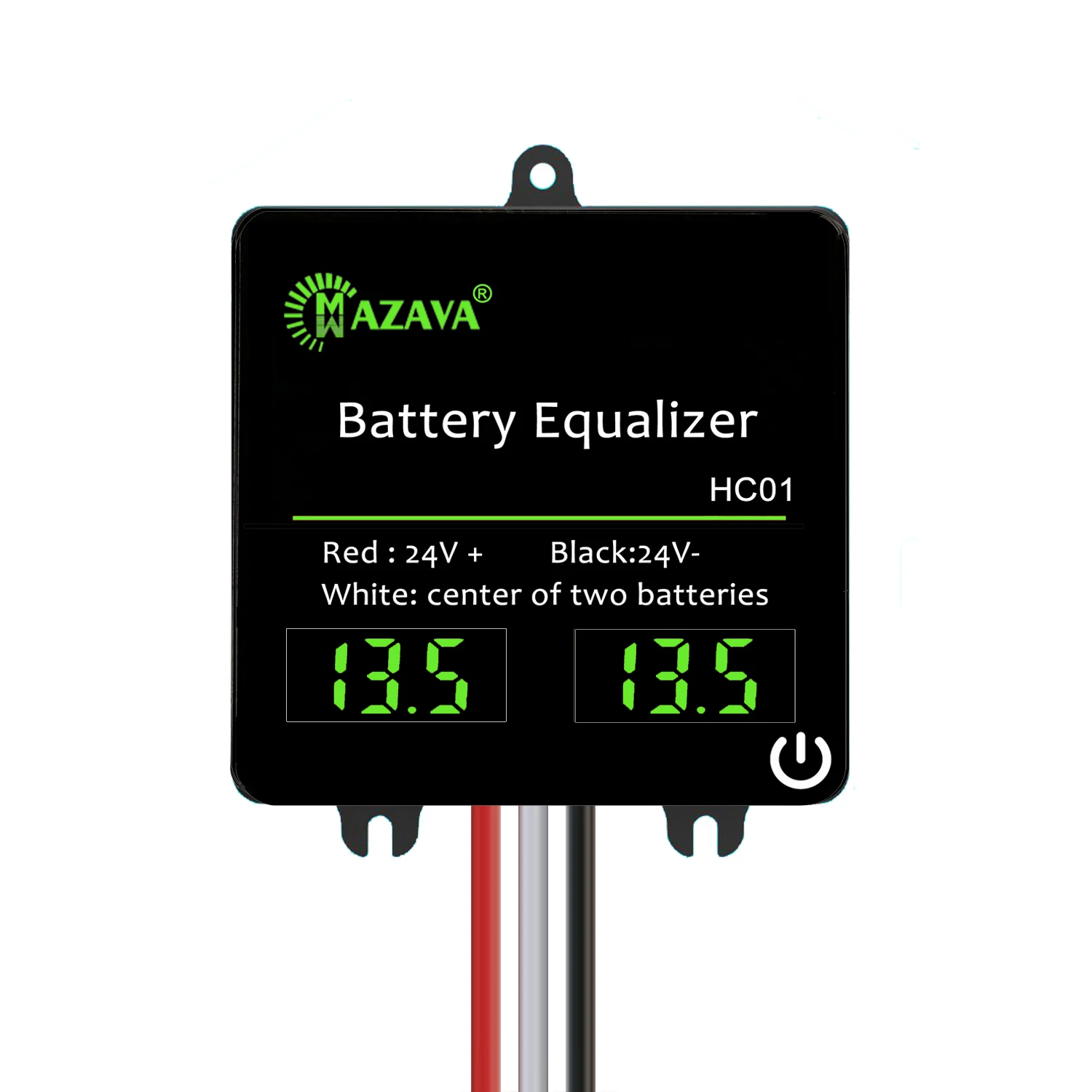 Battery Equalizer MAZAVA HC01 HC02 24V 48V Touch Switch Battery Equalizer Batteries Voltage balancer 4P Active Lead Acid Battery Controller