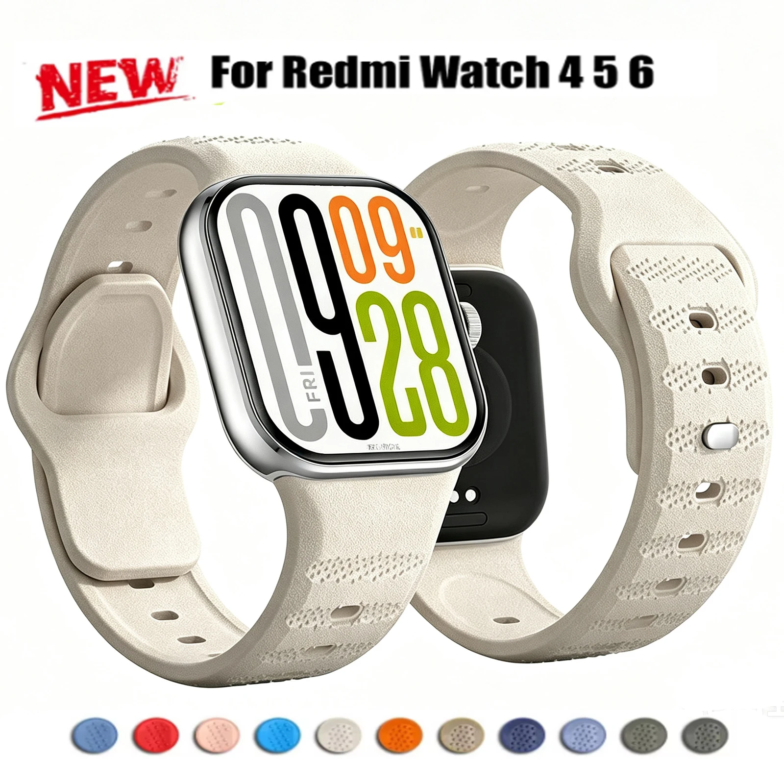 Silicone Sport Watchband Replacement Wristband