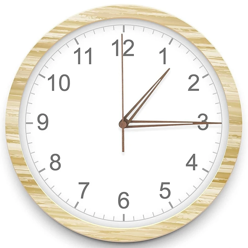 Quartz Clock Movement Mechanism Parts With 3 Types Of Walnut Wood Clock Hands Accessories for Repair