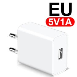 Universal 5V 2A USB Fast Charging Travel Wall Charger - EU Plug - 5V 1A (1PCS)