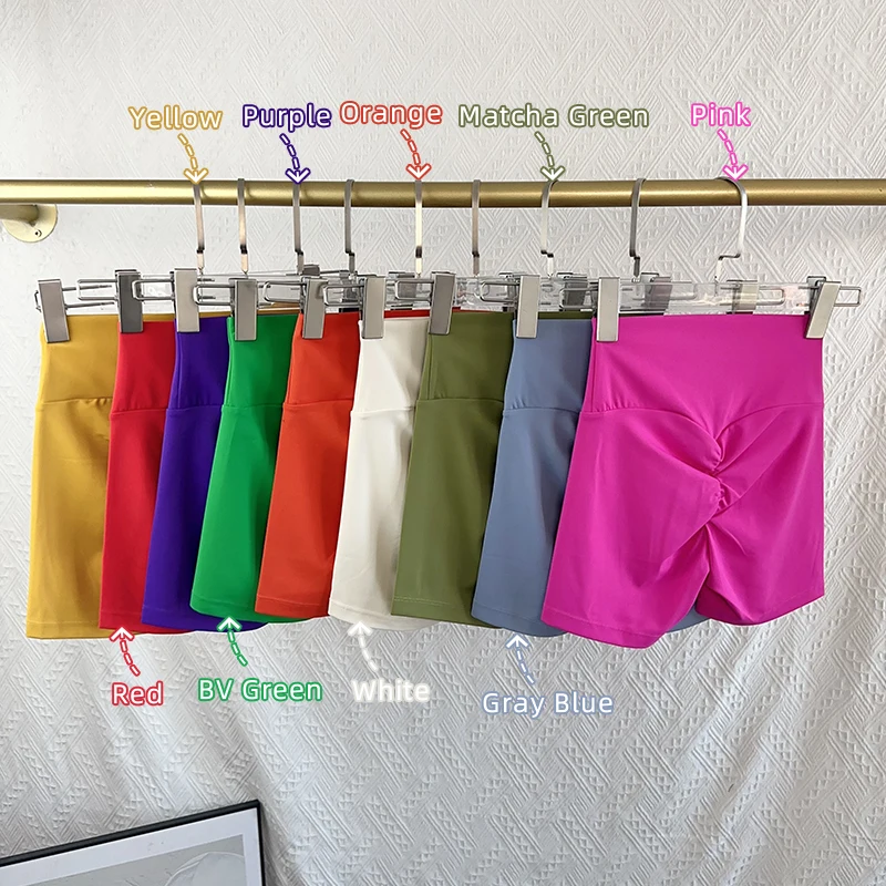 Women’s High Waist Gym Shorts 4