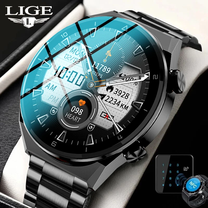 Lige Nfc Smart Watch Amoled 454*454 Smart Watch Amoled 454*454 2022