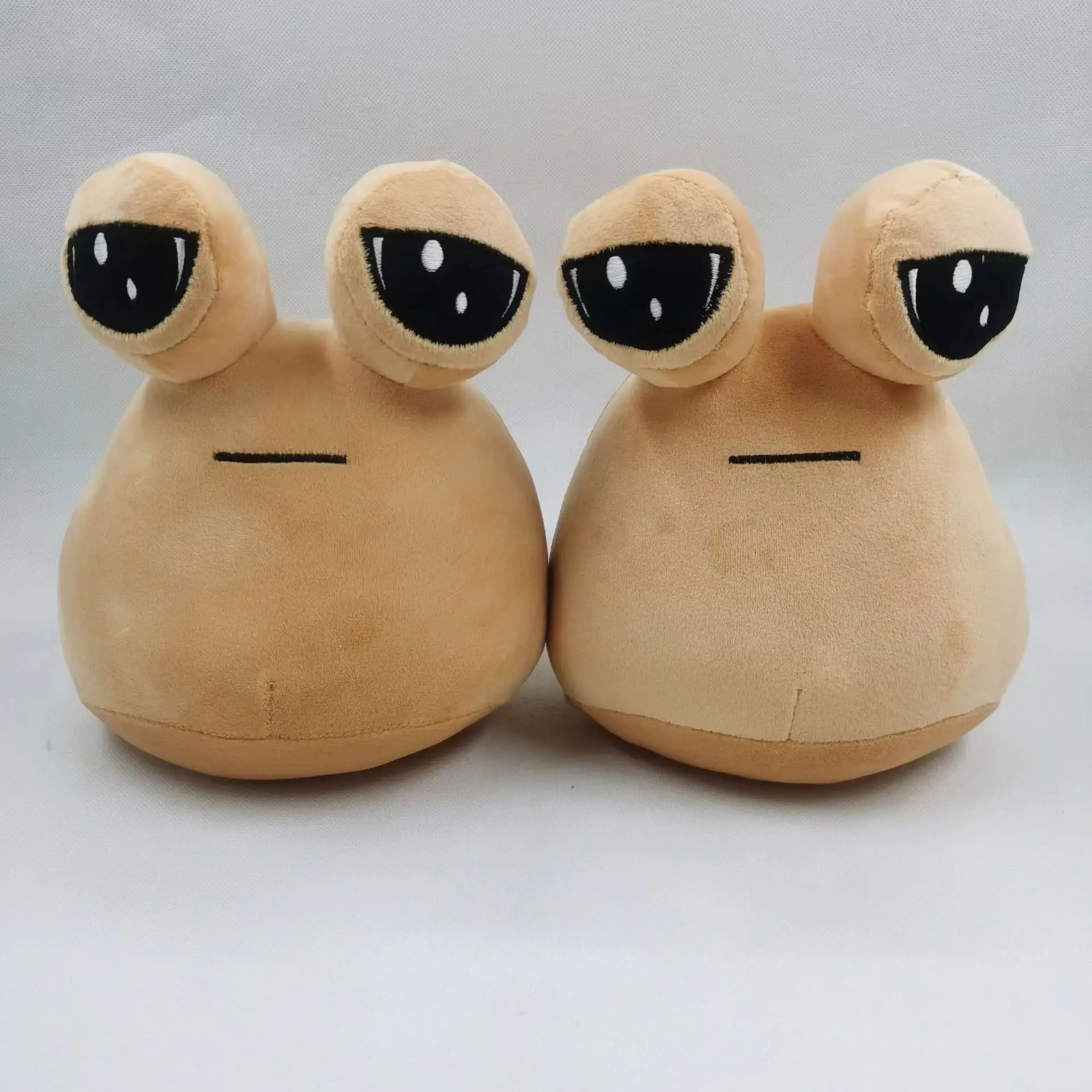21-26 CM My Pet Alien Pou Plush Toy Furdiburb Emotion Alien Plushie Stuffed Animal Pou Doll Birthday Christmas Gift plush doll plush toys