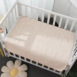 Cotton Waterproof Reusable Baby Changing Mat and Crib Sheet (Color Cotton Unicorn)