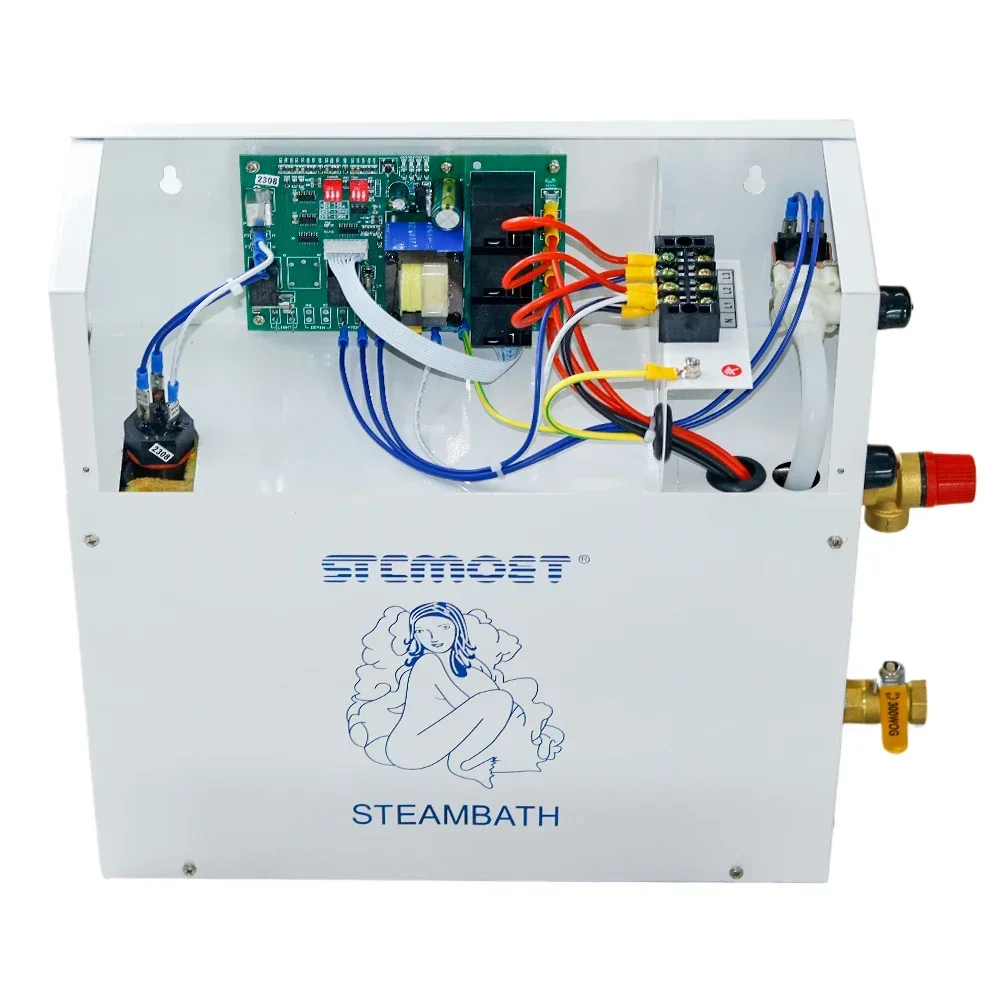 4.5KW Steam Generator for Shower Home Steam Machine Sauna Equipment Sauna Bath SPA Steam Shower With Digital Controller 5