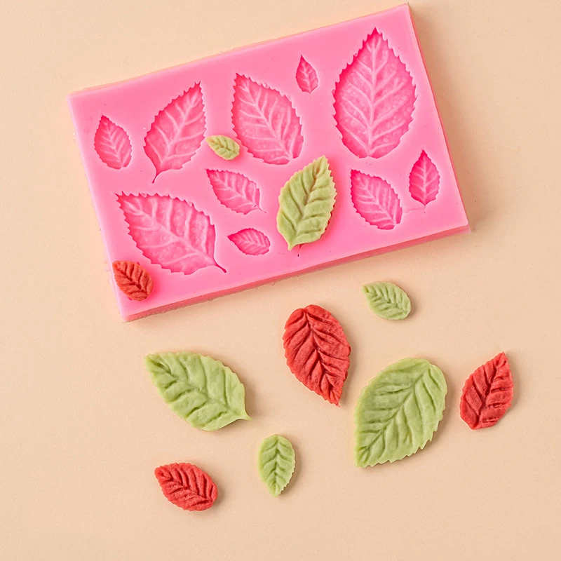 1pc-Leaves Silicone Mold Forest Style