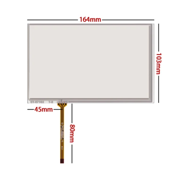 

AT070TN84 7 inch four-wire resistive touch screen