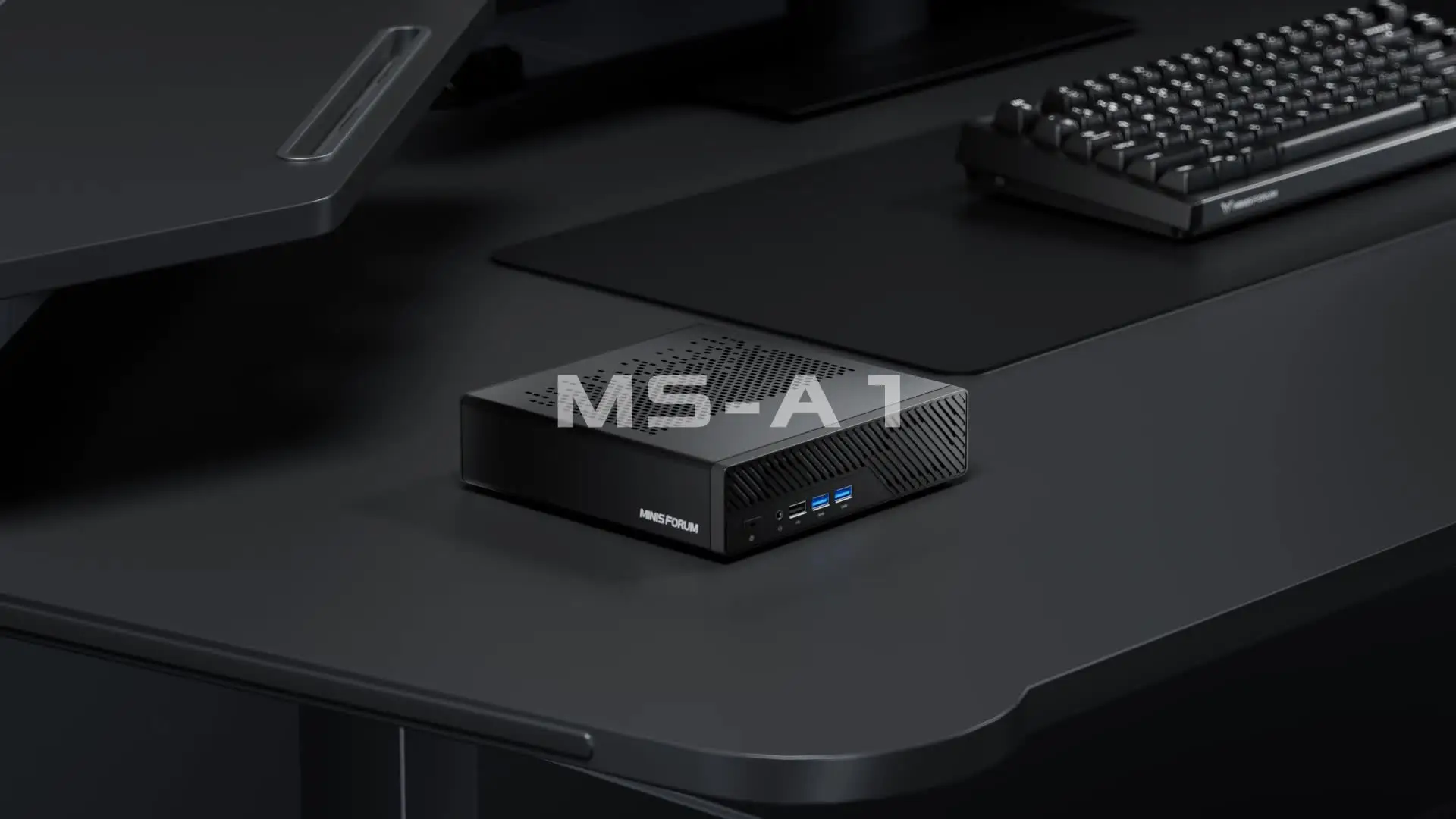 MINISFORUM MS-A1 Mini PC Barebones Mini Desktop Computer No CPU