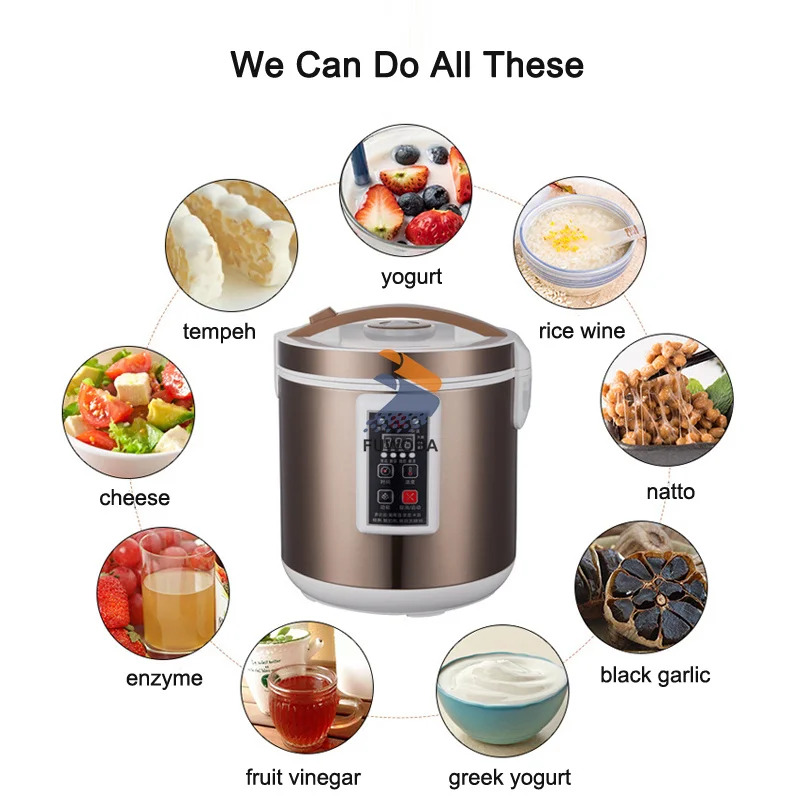 7.5L Black Garlic Fermenter DIY Zymolysis Pot Natto Yogurt Wine Maker 90W Automatic Household Black Garlic Fermenting Machine 3