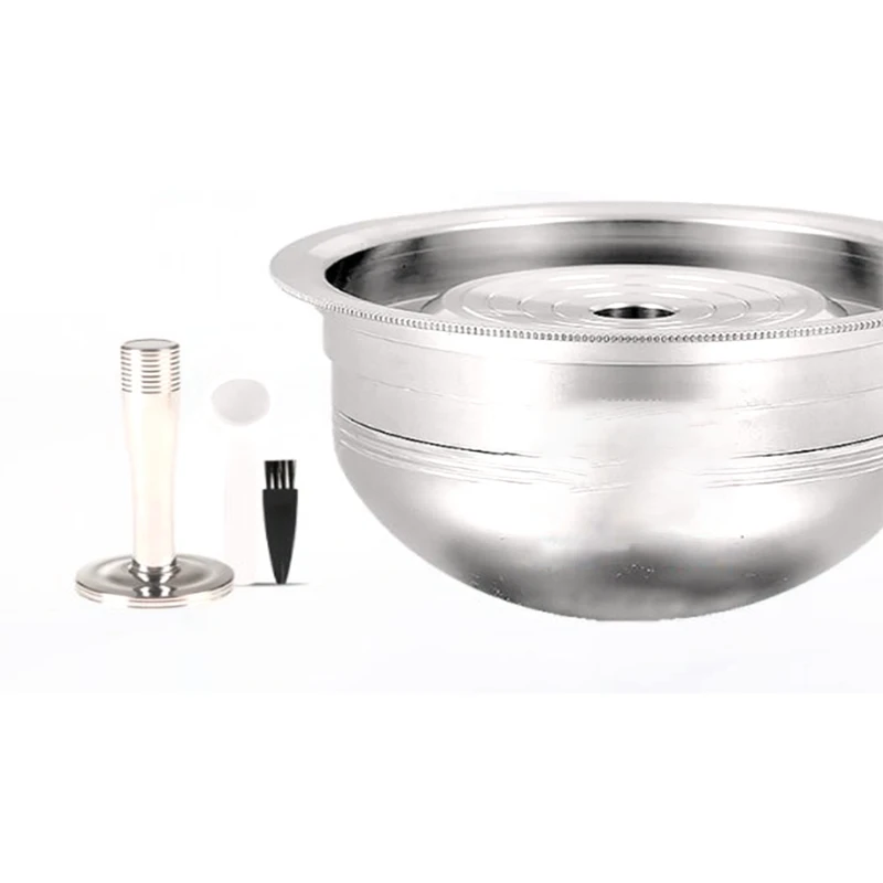 Promozione! Capsula Di Caffè Riutilizzabile Per Nespresso Vertuoline Gca1 E Delonghi Env135 Filtri Riutilizzabili In Acciaio Inossidabile Dosaggio