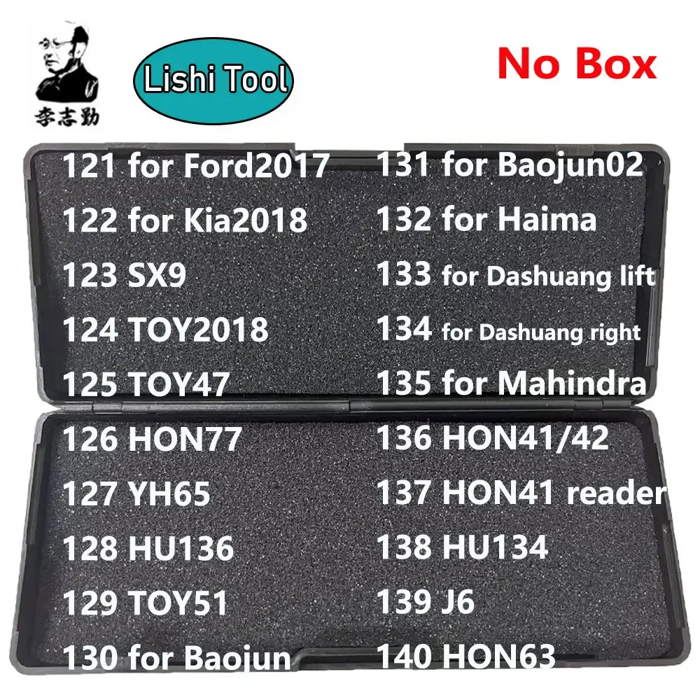 Lishi 2 in 1 2in1 Tool 141-160 NSN14R KYM2 HD74 HD75 KTM1 H50 H51 H60 KW16 KW18 ZD24R HY30 CY24R for Suzuki Honda