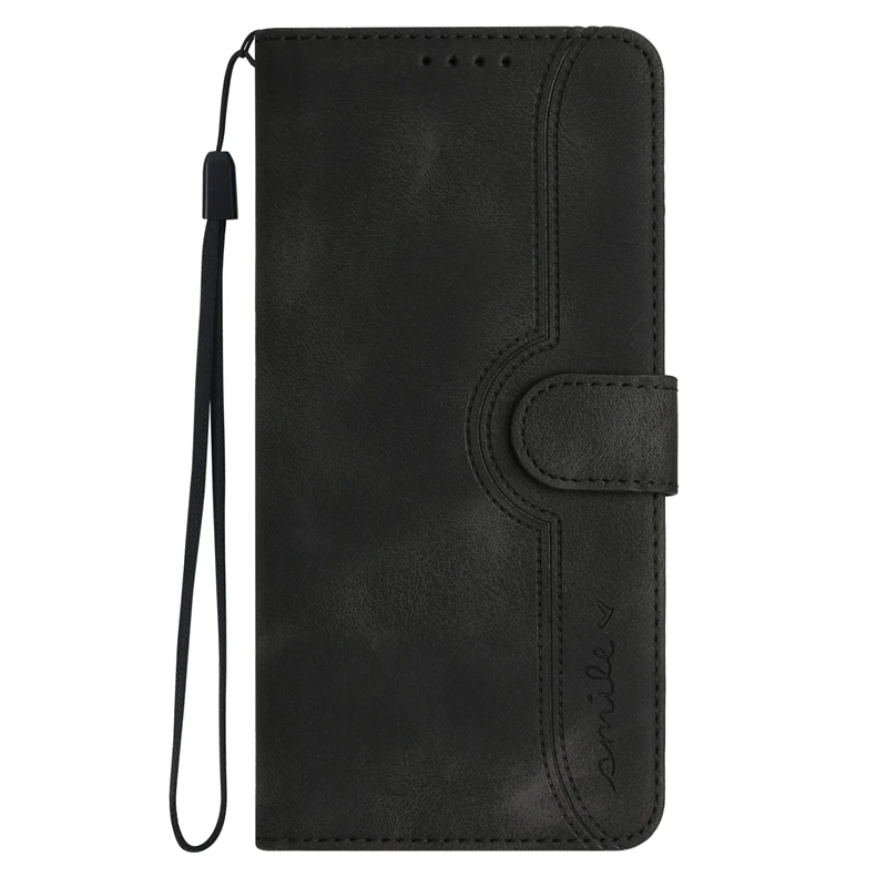 Leather Wallet Flip Case - Elegant Book Cover Design
