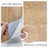 55cm Vinyl Waterproof Wood Grain 3D Stickers for Wardrobe Cupboard Table Closet Furniture PVC Self Adhesive Wallpaper Home Decor 2