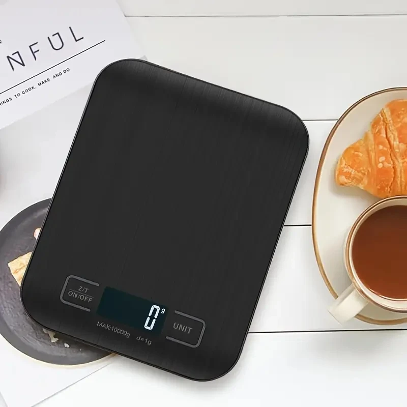 2012 Electronic scale Kitchen scale precision high-precision electronic Food baking 10KG stainless steel weigh