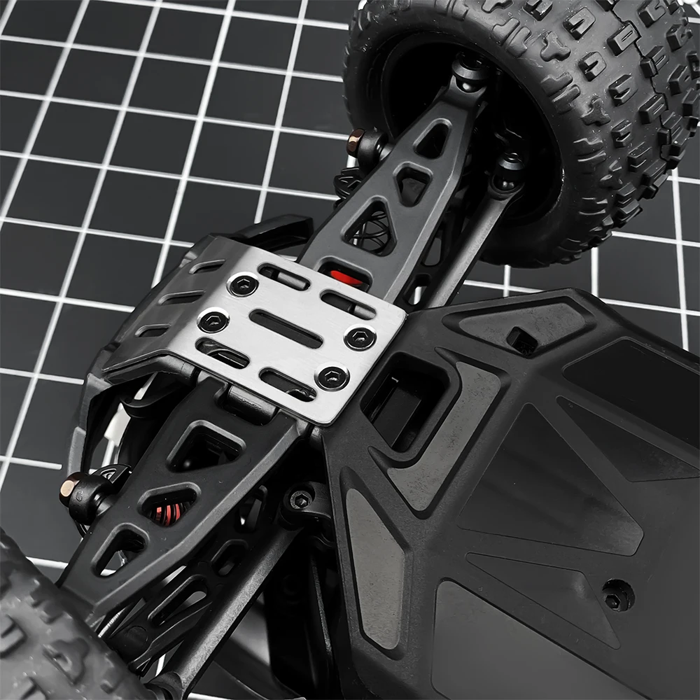 Durable Stainless Steel Front Skid Plate Rear Chassis Armor Protector