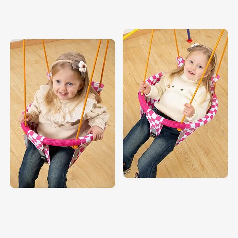 Kids Outdoor Swing Safe Children Swing Toddler Indoor Outdoor Swing Set Backyard Swingset Playground Accessories For Kids 5