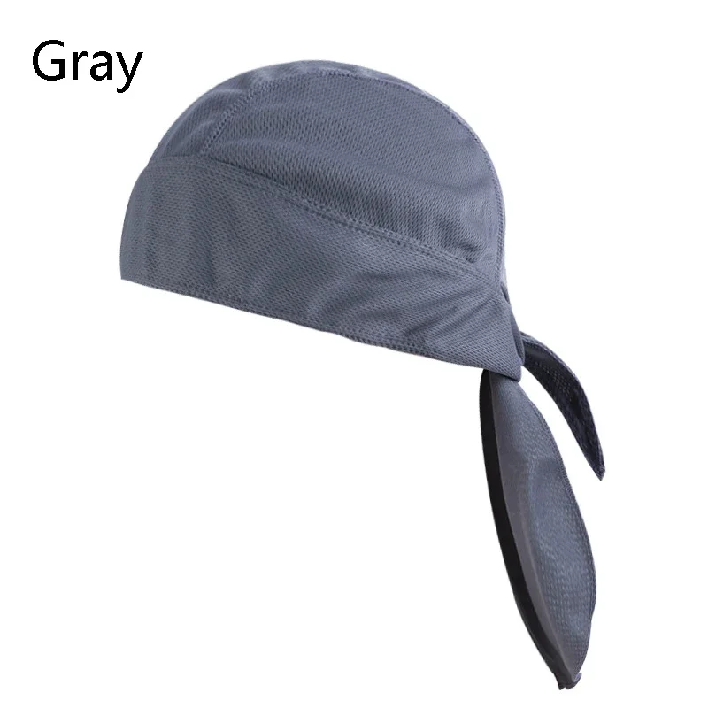 cycling caps Men Women Quick Dry Pure Cycling Cap Head Scarf Running Riding Bandana Headscarf Ciclismo Pirate Hat Hood Headband