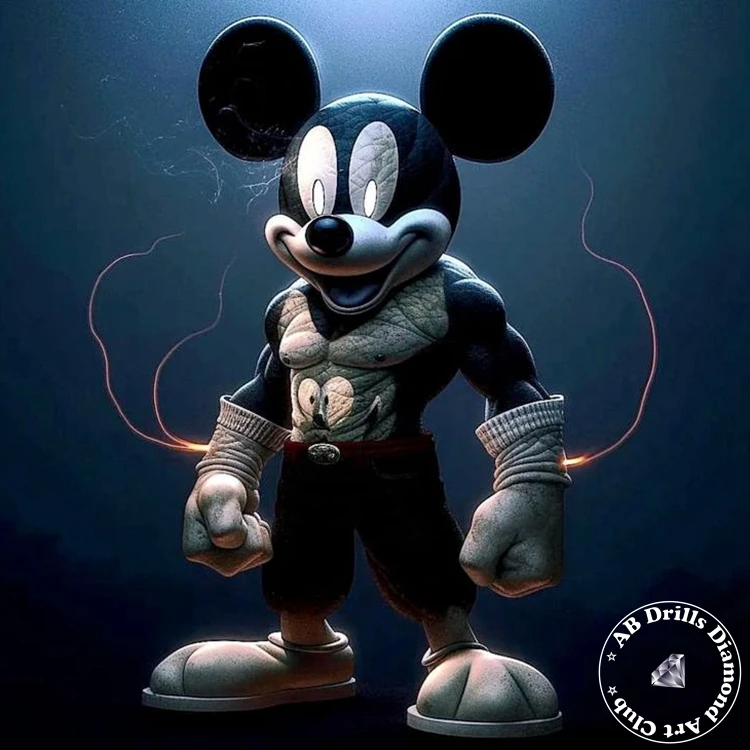 ディズニー漫画クロスステッチ刺mosaicモザイクラインストーン、DIY