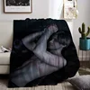 Double Bed Blanket Fluffy Leon Kennedy Decorative Sofa Blankets for Winter Bedroom Decoration Bedspread the Throw Warm Soft Nap 1