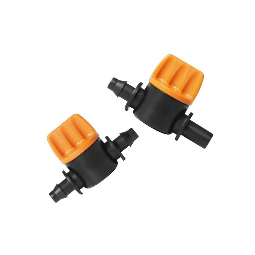 10100pcs 4/7 Hose Water Valve Garden Auto Drip Irrigation System 1/4