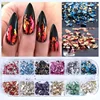 1 Box Imitation Gold Sliver Copper Foil Sequins Glitters Craft Leaf Flake Sheets Bulk Foil Paper for Gilding DIY Nail Art Decor 6