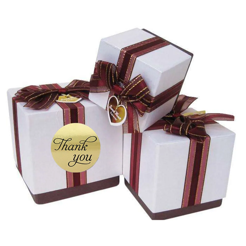 1000Pcs 라운드 자체 접착 스티커 따뜻한 심장 디자인 베이커리 쿠키 캔디 가방 간식 포장 씰링을위한 감사 라벨