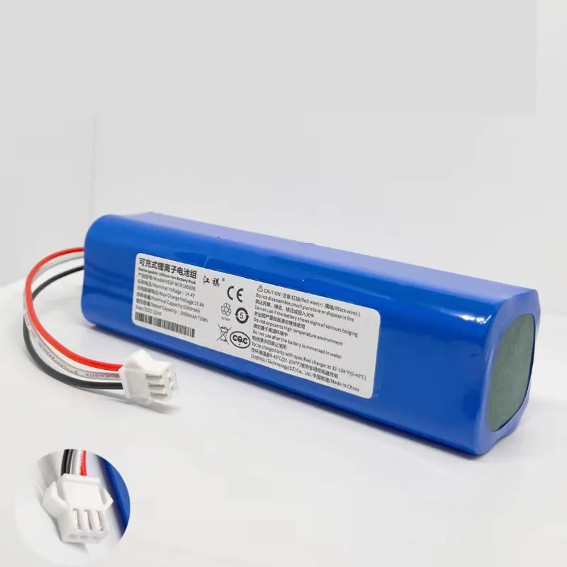 Bateria Li-ion para Honiture q6 5200mah Bateria de Carregamento Acessórios de Aspirador de Robô Peças de Reposição Aspirador de pó
